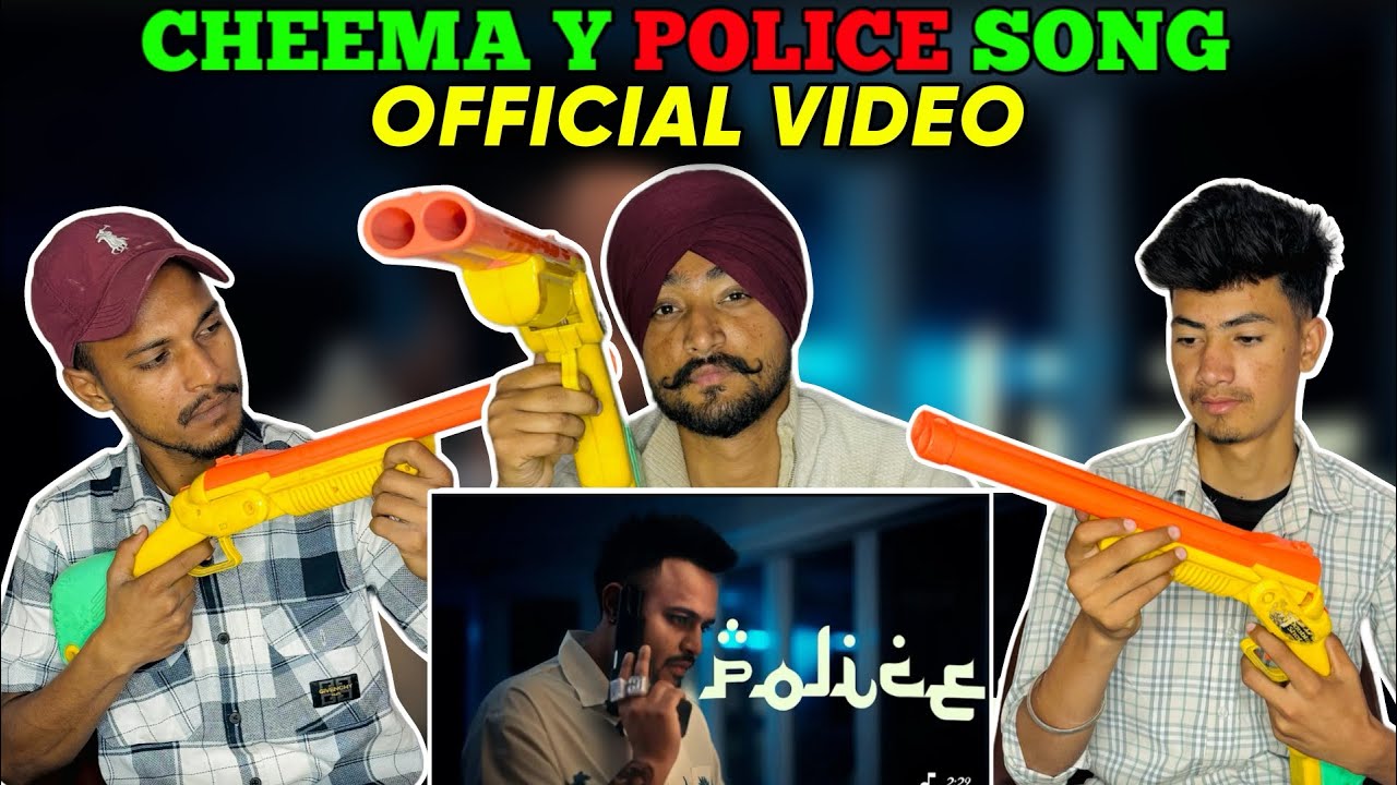 Police (Official Video) Cheema Y Reaction | GurSidhu | Jasmeen Akhtar ...