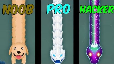 NOOB VS PRO VS HACKER - snake io