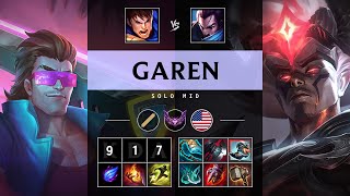 Garen Mid vs Yasuo - NA Master Patch 25.21