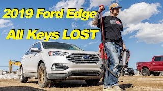 All Keys Lost | 2019 Ford Edge Smart Key Programming | Key Slot + FCC ID + IM608 Pro II