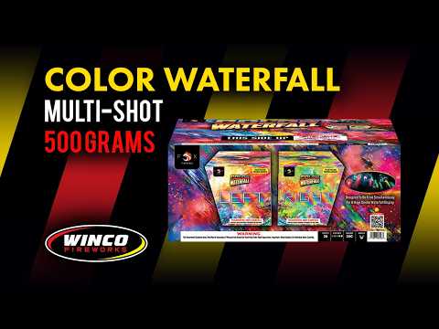 Color Waterfall by Fox Fireworks 1/2 MEF6103