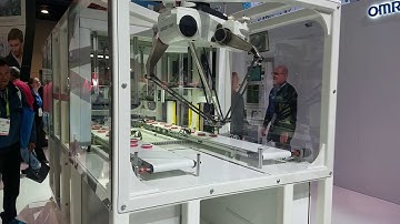 OMRON Adept Technologies Sorting Robot at CES 2018