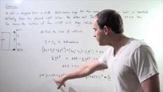 Object in Free Fall Example # 4