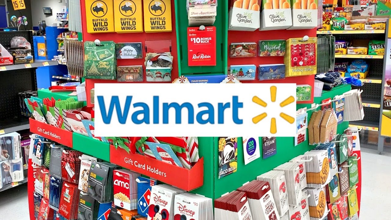 Walmart Shopping!!!🎄Christmas Gift Cards...The \