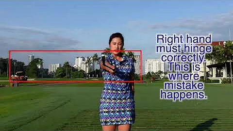 How to hinge correctly - Golf with Michele Low