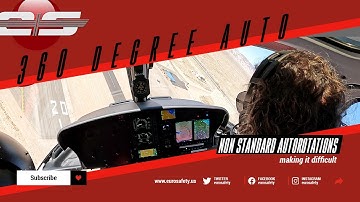 #245 - Non Standard Autorotations: Heavy, no wind, 360 degree autorotations to spot below helicopter