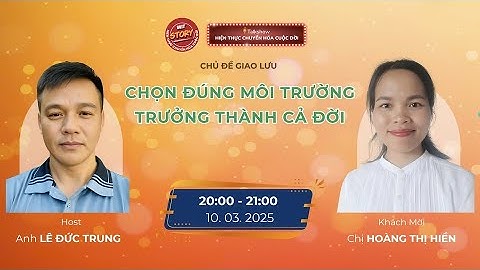 [10.03.2025] Chọn đúng môi trường, trưởng thành cả đời | Hoàng Thị Hiền | Talkshow WiT Story