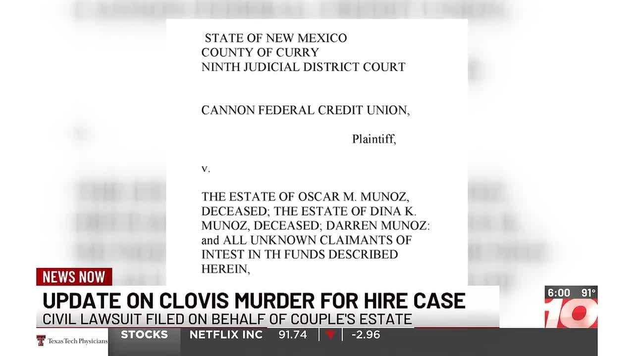 Lawsuit filed after son accused of murder-for-hire plot of Clovis ...