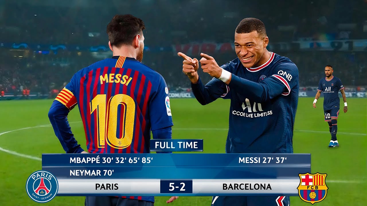 ⁣The Day Kylian Mbappé Singlehandedly Destroyed Lionel Messi & Barcelona