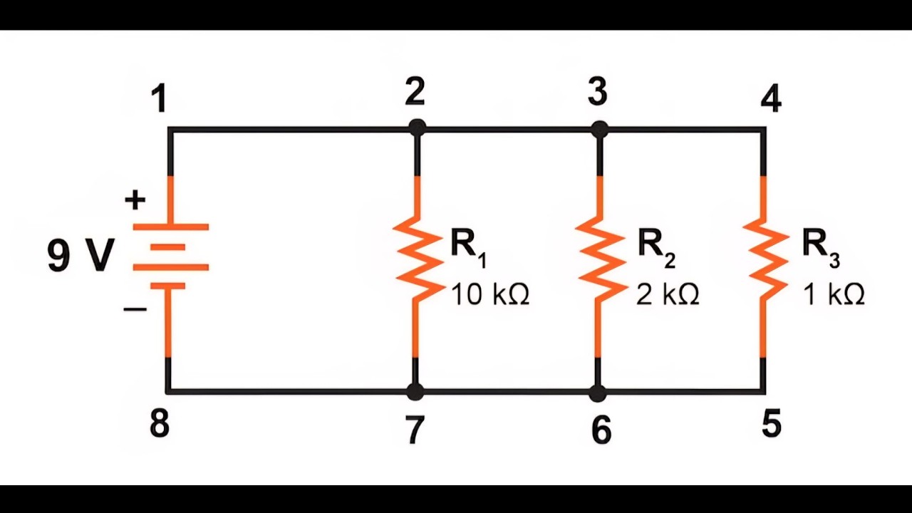 أكثر سؤال أهمية لأوائل الطلبة على توصيل المقاومات الكهربائية The question for top students