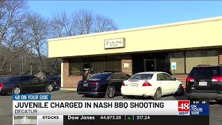 Juvenile charged with murder in connection to Nash BBQ fatal shooting