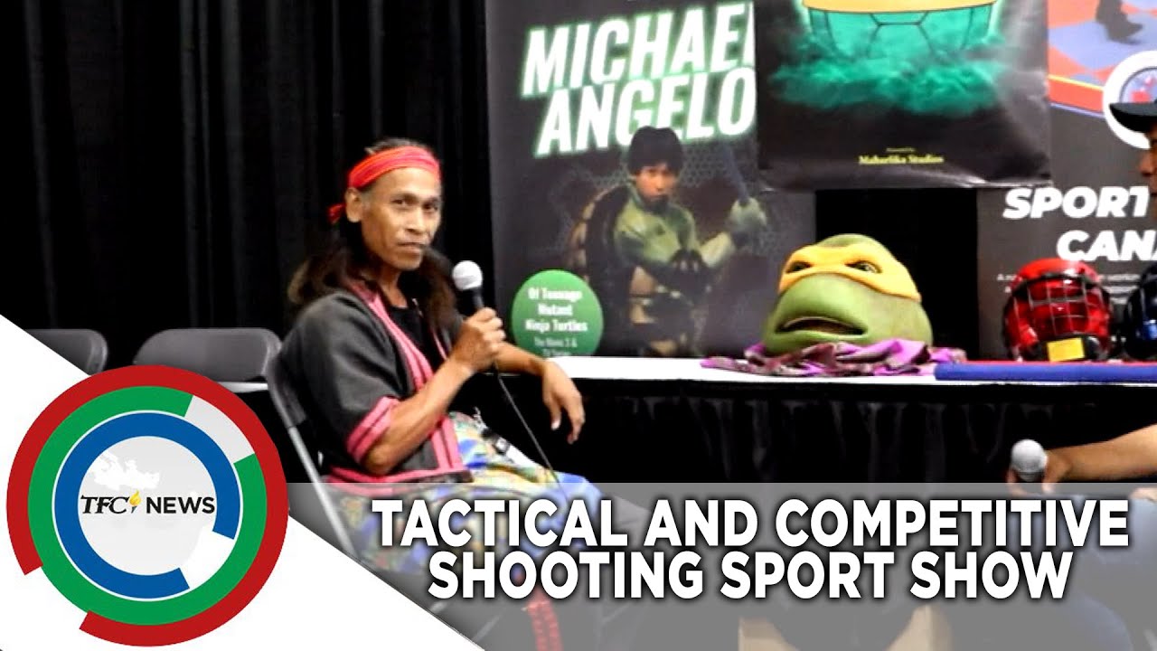 Filipino innovation, martial arts showcased in Canada shooting sports show |TFC News Ontario, Canada