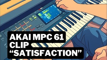 AKAI MPC 61 CLIP "Satisfaction"