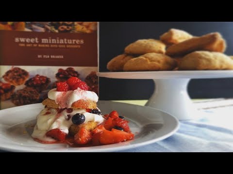 Video How to make cream filled berry shortcake with basic... - youtube