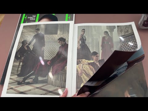 ASMR| Magazine page flipping 📖- some whispering - requested 🫶🏻