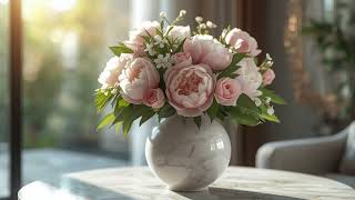 Wallpaper TV Art | Elegant Rose Bouquet 🌹 4K Romantic Flower Ambience screenshot 5