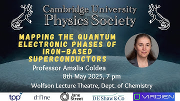 "Exploring the Quantum World of Superconductors" - Amalia Coldea