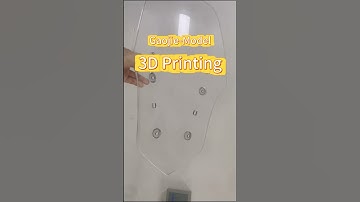 3d printing transparent plastic with additive manufacturing sla technology #3dprinting #gaojie #diy