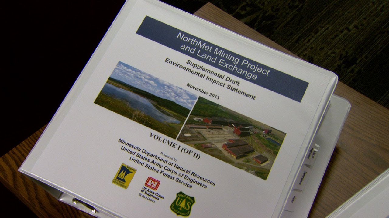 Topics Reviewed for the NorthMet Environmental Impact Statement