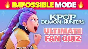 Only 1% of Fans Will Survive! 😈💣 | Ultimate KPop Demon Hunters Quiz #4
