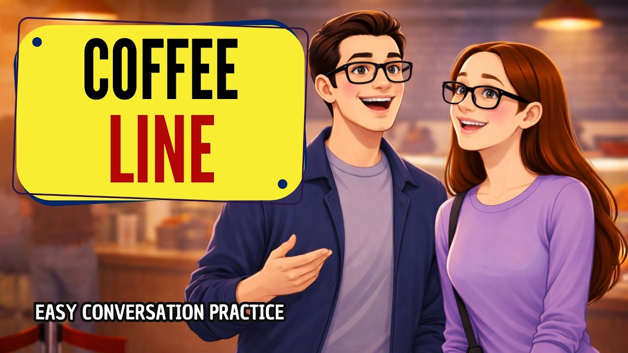 Order Coffee in English | Listen & Speak English Daily - Easy Conversation for Beginners