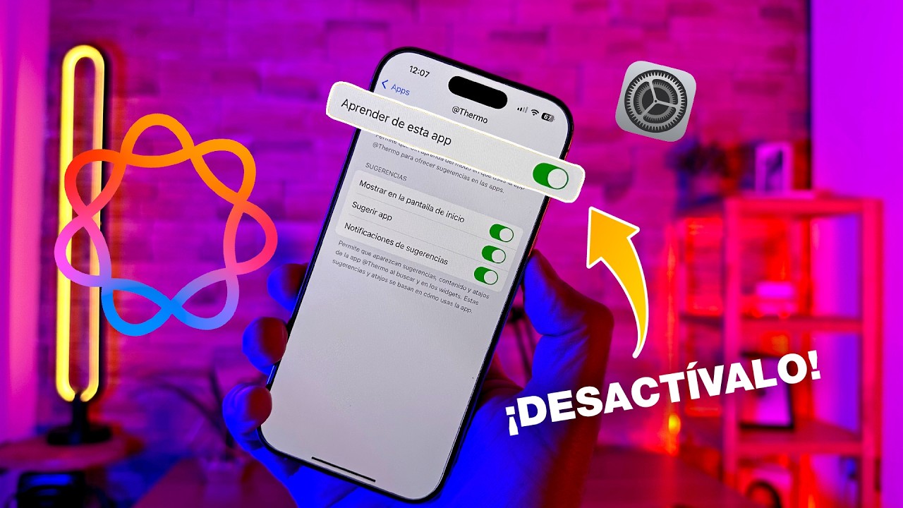 Ajustes de Apple Intelligence que DEBES cambiar YA en tu iPhone - YouTube