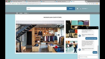 NeuraFlash: Salesforce Einstein Bot Demo - Retail