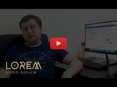 Review Lorem - Premium Creative Art and Business Multipurpose Wordpress Theme