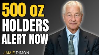 JAMIE DIMON'S SHOCKING SILVER WARNING: WHY 500oz HOLDERS COULD BECOME VERY RICH SOON