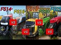 FS14 VS FS16 VS FS18 VS FS20 VS FS23