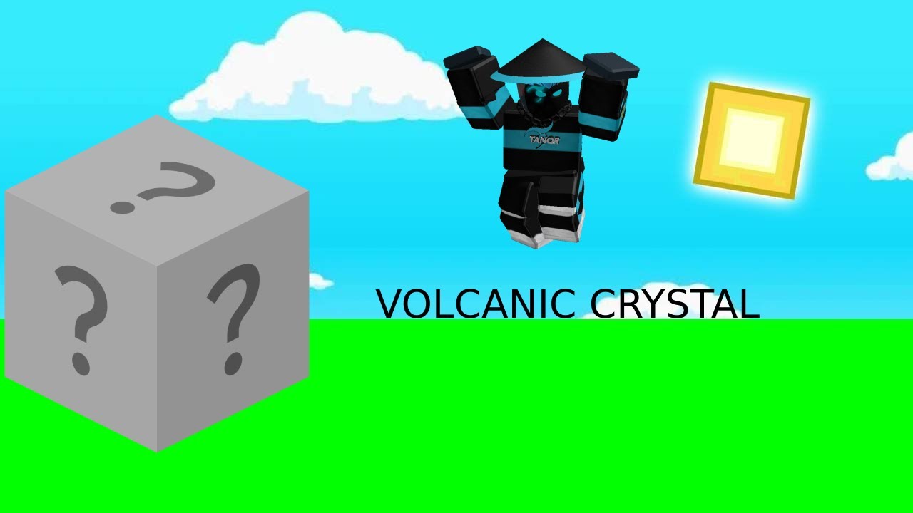 Roblox Bedwars Volcanic Crystal!!!! YouTube