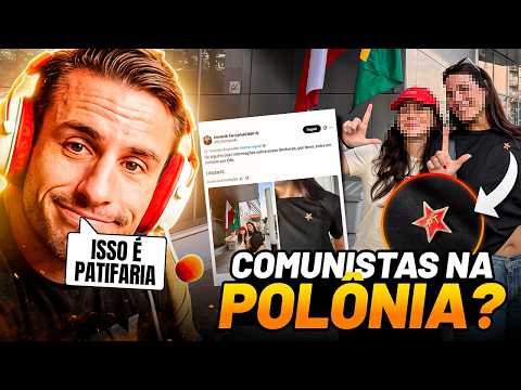 SUPER XANDÃO REACTING TO GIRLS VOTING WITH COMMUNIST PINS IN POLAND