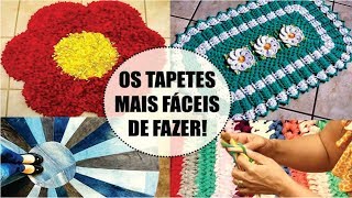 4 Ideias de Tapetes Mais Fáceis do Mundo