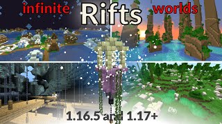 Rifts - Infinite Dimensions for Minecraft 1.16.5 / 1.17 snapshots