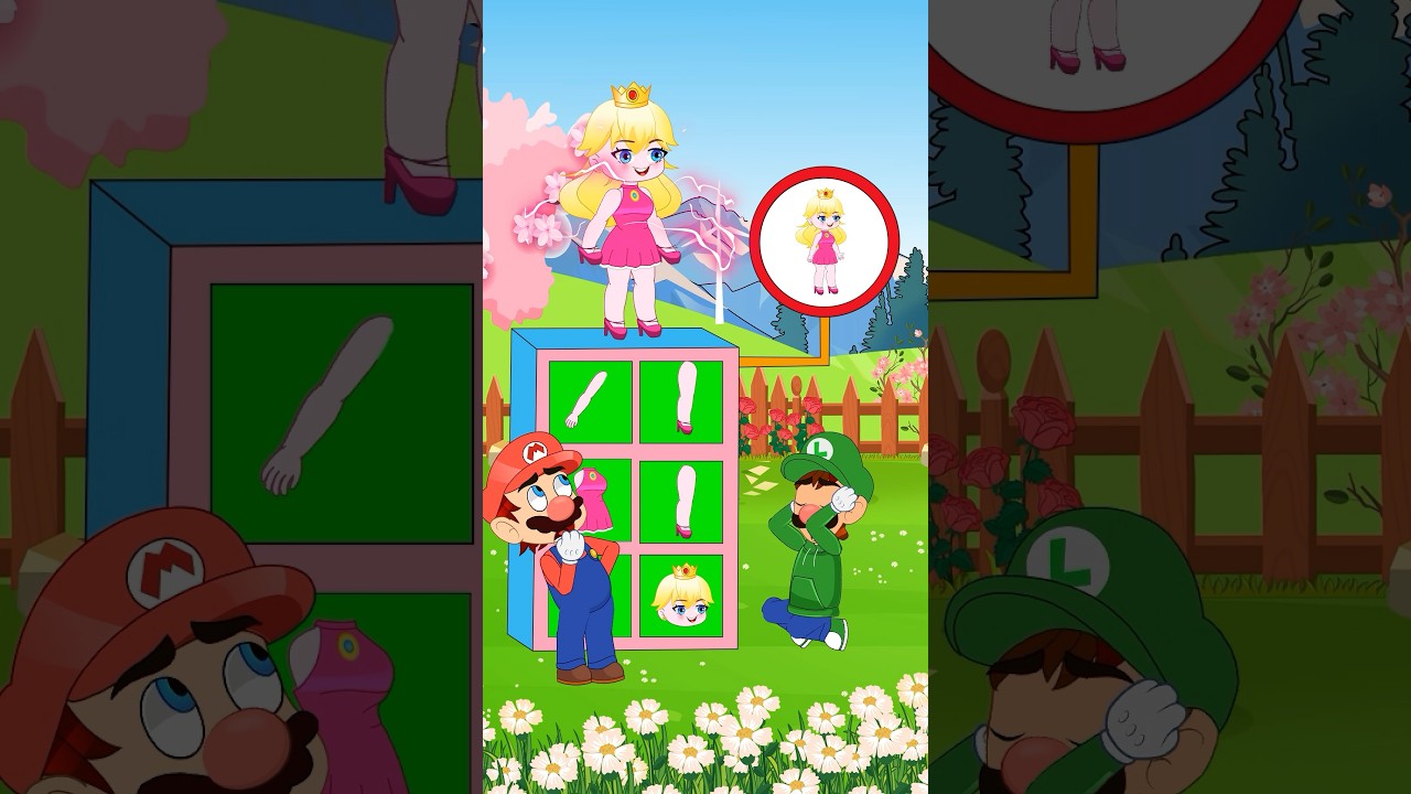 Perfect Choice Challenge - Help Mario find a way to rescue Peach 