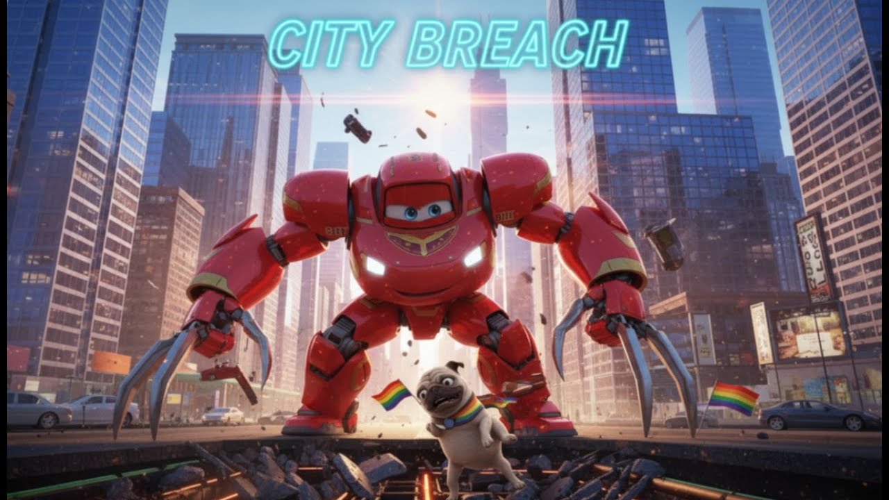 Mc Queen – Dog’s : Multiverse Robot Mutation & The Rainbow Blast That Broke Reality 🌈⚡