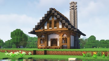 How to Build a Medieval Bakery - Minecraft Tutorial