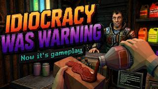 Future Sauce Dispenser - IDIOCRACY WAS A WARNING. NOW IT'S GAMEPLAY.