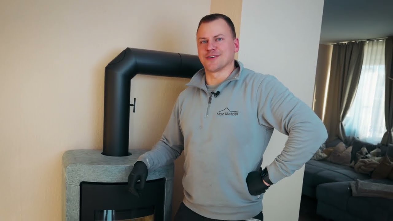 Reinigung eines Kaminofens