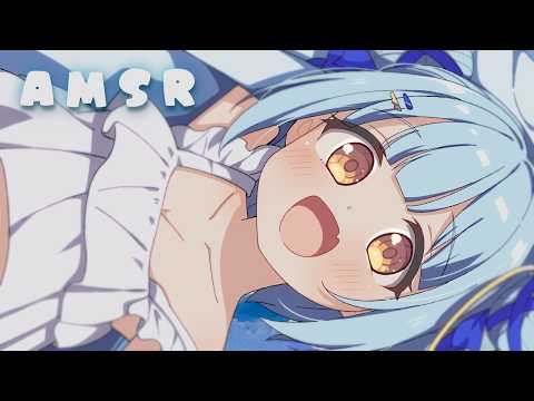 ASMR♡キミのお耳と身体かしてくれる…？揉みほぐしで睡眠導入 vtuber/肩たたき/睡眠導入/寝かしつけ