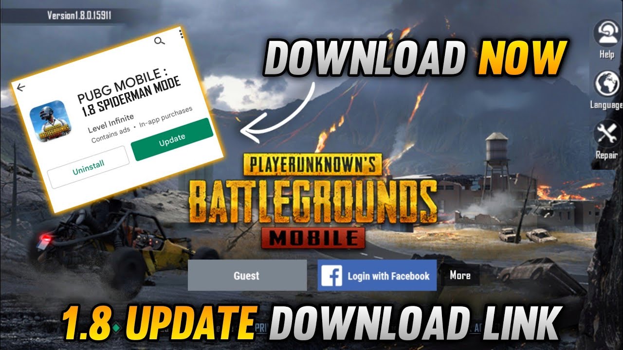 PUBG MOBILE 1.8 VERSION OFFICIAL DOWNLOADING LINK IS HERE | HOW TO DOWNLOAD PUBG MOBILE 1.8 VERSION
