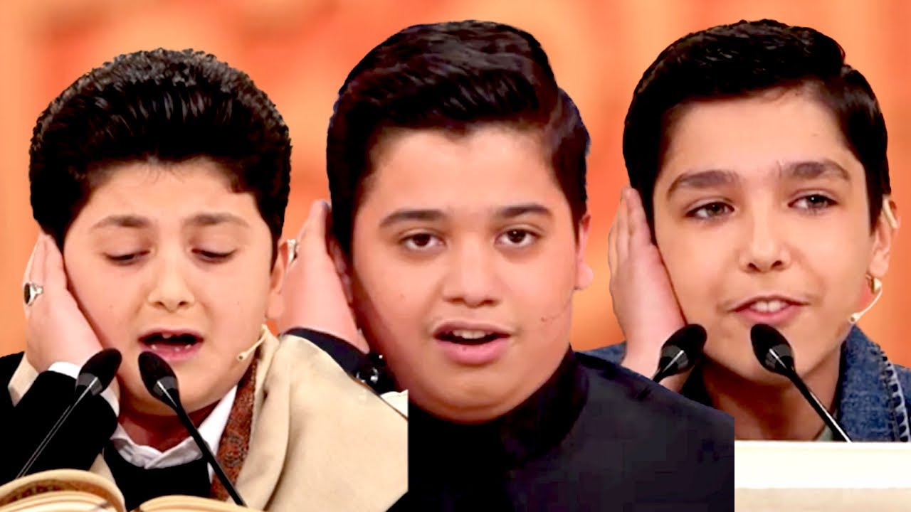 اكبر تحدي بین الفائزون فی تقلید الشیخ مصطفی اسماعیل برنامج محفل