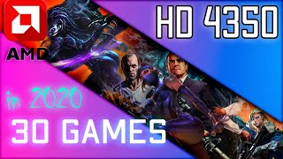 *AMD Radeon HD 4350 In 30 Games, Are they Playable??  | 2019-2020