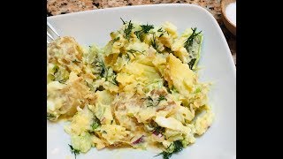 Картофельный Салат - Пюре Очень Интересный Вариант