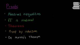 Leaving Cert Maths - Proofs 1 - Intro