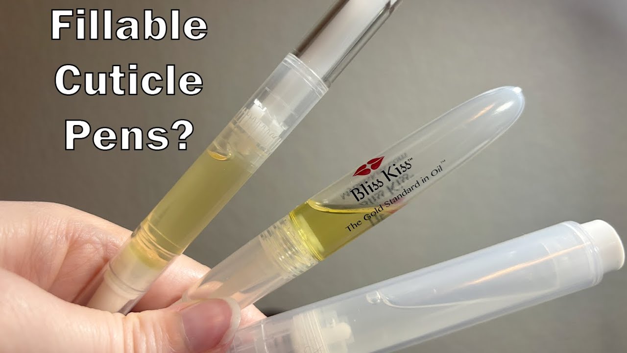 Comparing 3 Fillable Cuticle Pens