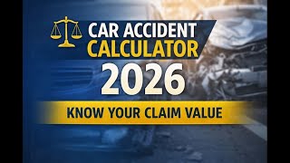 Car Accident Settlement Calculator 2026 – Know Your Claim Value