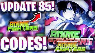 🎅CHRISTMAS! ALL LATEST CHRISTMAS UPDATE 85 CODES ROR AFS! ROBLOX ANIME FIGHTERS SIMULATOR CODES