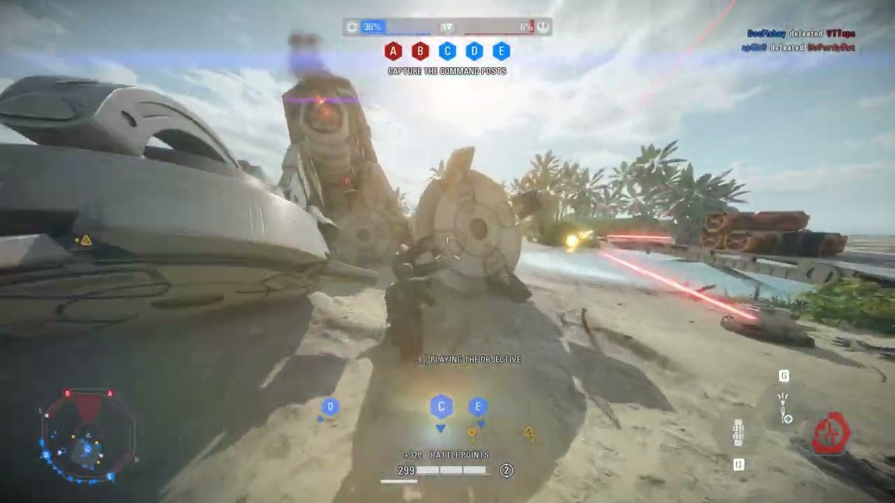 Battlefront2:The battle of Scarif beach, No commentary, Supremacy