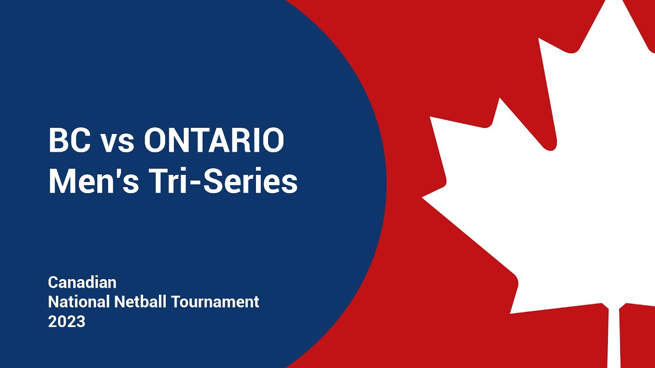 Canadian Netball Nationals 2023 BC vs. Ontario Game 1 (Men's) YouTube